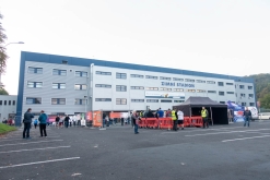 Scooter v Ústí nad Labem na Zimním stadiónu (7. 10. 2022)