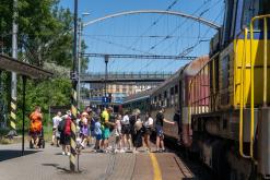 Báňský spěšný vlak po Ostravsku (5.7.2025)